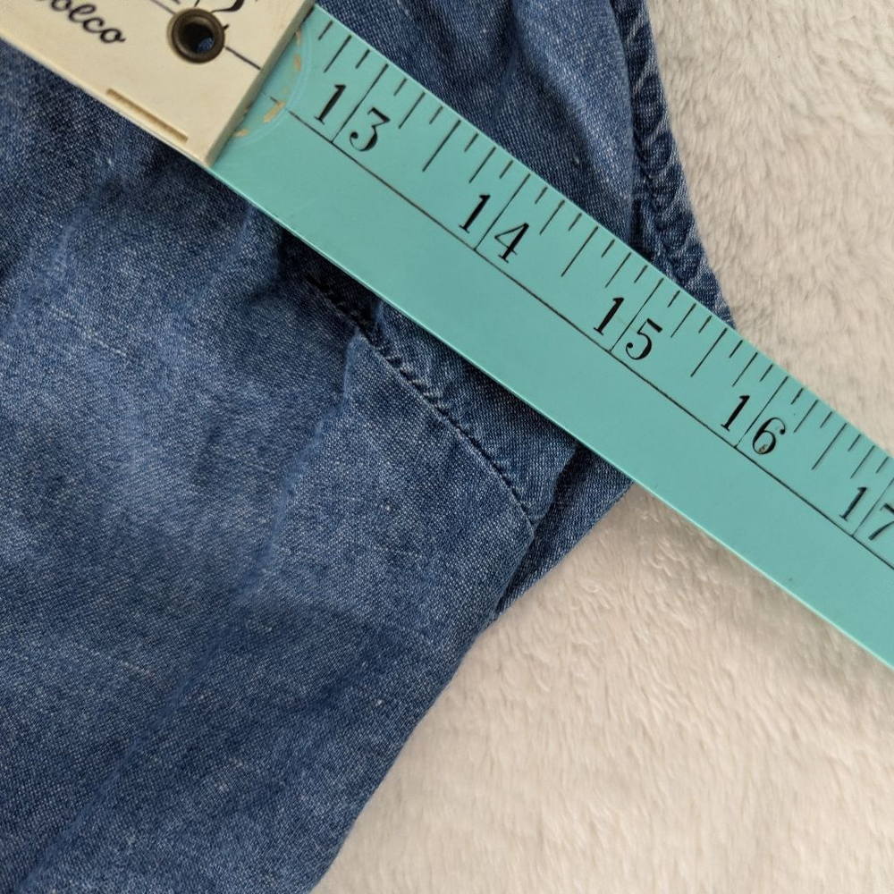 Madewell Light Denim Blue Jumpsuit Size 4 - Picture 8 of 11